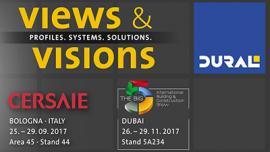 Dural at Big5 and Cersaie 2017: Views & visions & more