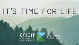 Krion&reg; becomes air purifying and self-cleaning with the K-Life technology