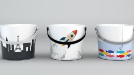 Scarabeo "buckets" have new decorations