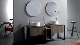 Frame: the furniture for countertop washbasins signed Simas