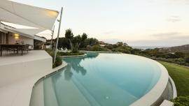 The Lapitec sintered stone for a villa overlooking the Costa Smeralda