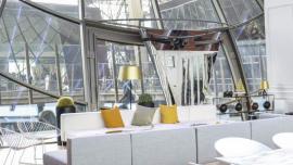 Lago and HomeAway for a suspended loft on Tour Eiffel