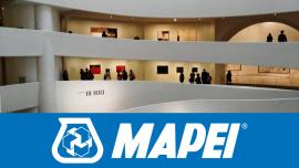 Mapei and Vinavil support Burri exhibition at the Guggenheim Museum in New York