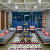 Hegel Apartment: recycled materials and unconventionality