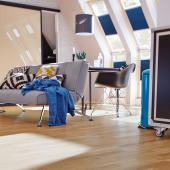 Wood flooring becomes "Silente"