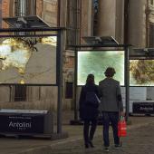 In Milan, 20 Antolini marbles for an en plein air exhibition