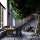 The Greenary by CRA: building a house around a tree