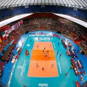 The "intelligent" Gerflor floor at the Men&#039;s Volleyball World Championship 2018