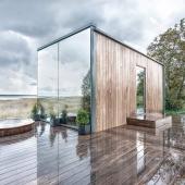 The &Ouml;&Ouml;D "mirror house" at BAU