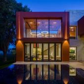 Wood and marble for the refurbishment of SFA House, Mexico