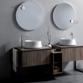 Frame: the furniture for countertop washbasins signed Simas