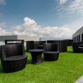 All-green roof-terrace for Clinton in Berlin